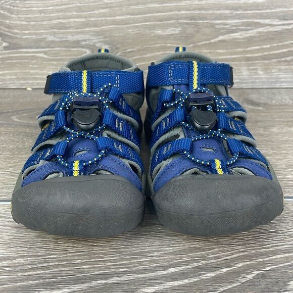 Keen Newport H2 C Blue Depths Gargoyle Toddler Boy Size 12 Hiking Water Shoes - Picture 2 of 11
